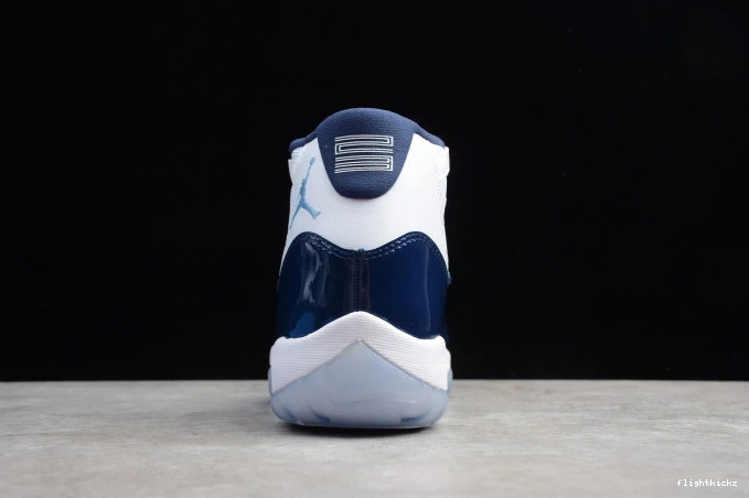 Midnight Retro 378037-123 Jordan Air 11 Navy 1104